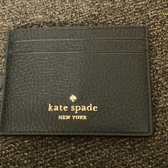 Brand new w/ tags Kate Spade pebbled leather credit card holder - Picture 3 of 5